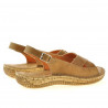 Sandalias de mujer 507 marrón encerado