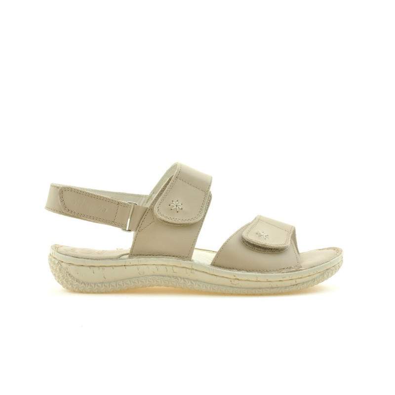 Sandalias mujer 518 beige