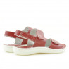 Sandalias mujer 518 rojo