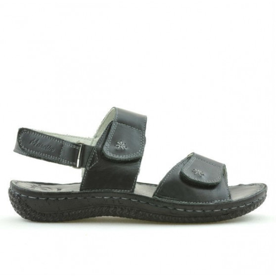 Sandalia mujer 518 negro