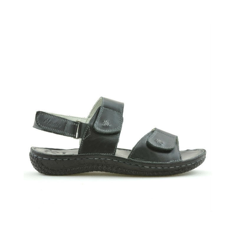 Sandalia mujer 518 negro