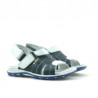Sandalias para niños pequeños 41c índigo+blanco