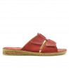 Sandalias mujer 510 rojo coral