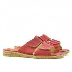 Sandalias mujer 510 rojo coral