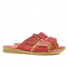Sandalias mujer 510 rojo coral