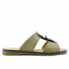 Sandalias mujer 5008 marrón+índigo