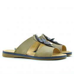 Sandalias mujer 5008 marrón+índigo