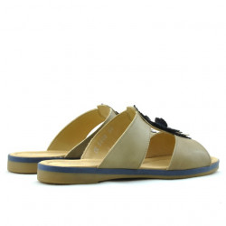 Sandalias mujer 5008 marrón+índigo