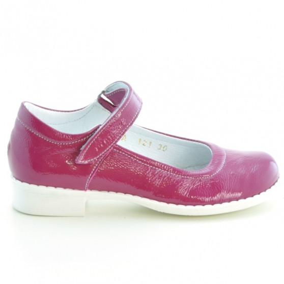 Zapatos para niños 121 charol rosa