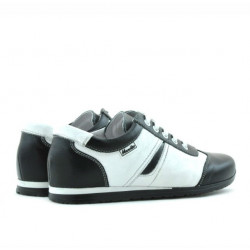 Zapatos para niños 136 negro+blanco