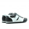 Zapatos para niños 136 negro+blanco
