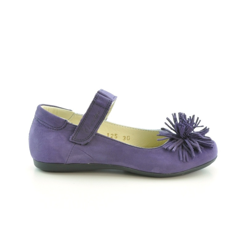 Zapatos infantiles 125 bufo morado