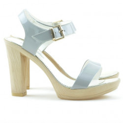 Sandalias de mujer 5022 charol gris
