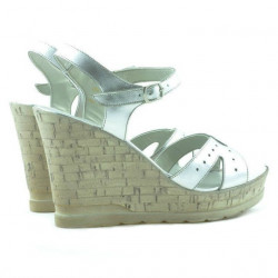 Sandalias mujer 5021 plateadas