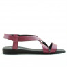 Sandalias de mujer 5010 rosa frambuesa