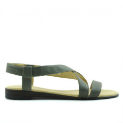 Sandalias de mujer 5010 caqui nacarado