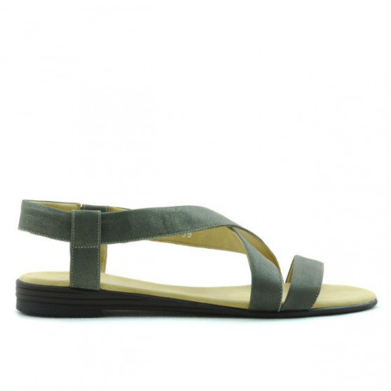 Sandalias de mujer 5010 caqui nacarado