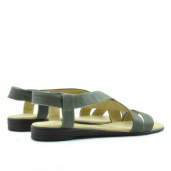 Sandalias de mujer 5010 caqui nacarado