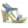 Sandalias mujer 5018 azul nácar