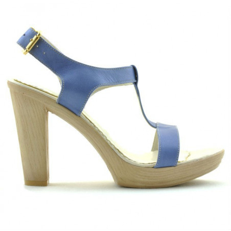 Sandalias mujer 5018 azul nácar