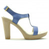 Sandalias mujer 5018 azul nácar