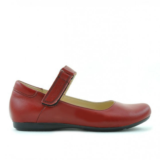 Zapatos para niños 125 rojo