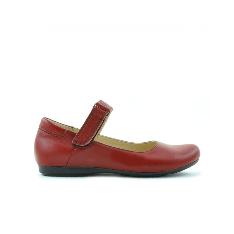 Zapatos para niños 125 rojo