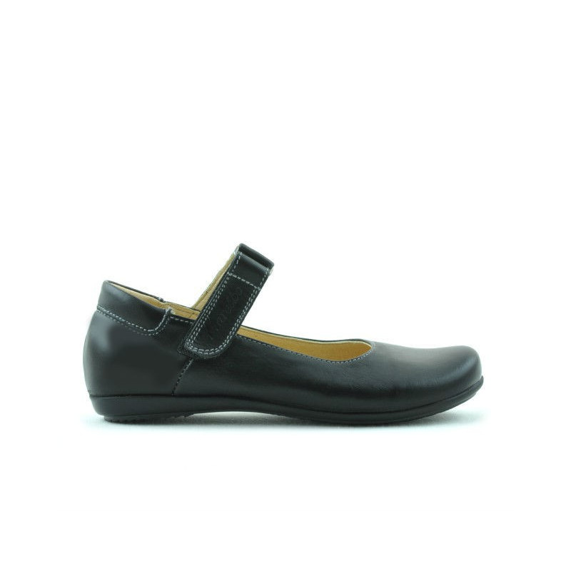 Zapatos para niños 125s negro simple