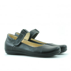 Zapatos para niños 125s negro simple