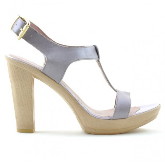 Sandalias de mujer 5018 púrpura nacarado