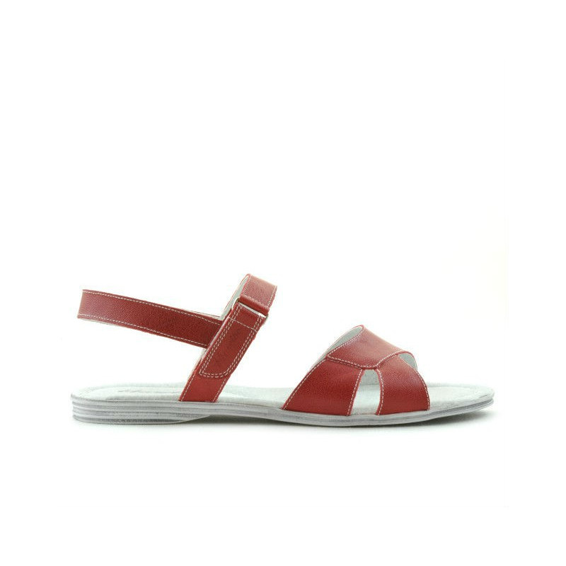 Sandalias para mujer 5012 rojo