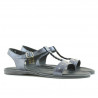 Sandalias mujer 5011 plateado