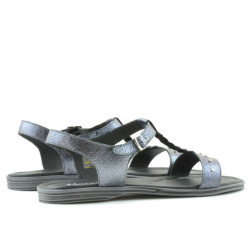 Sandalias mujer 5011 plateado