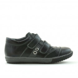 Zapatos para niños 134 negro+gris