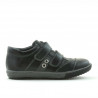 Zapatos para niños 134 negro+gris