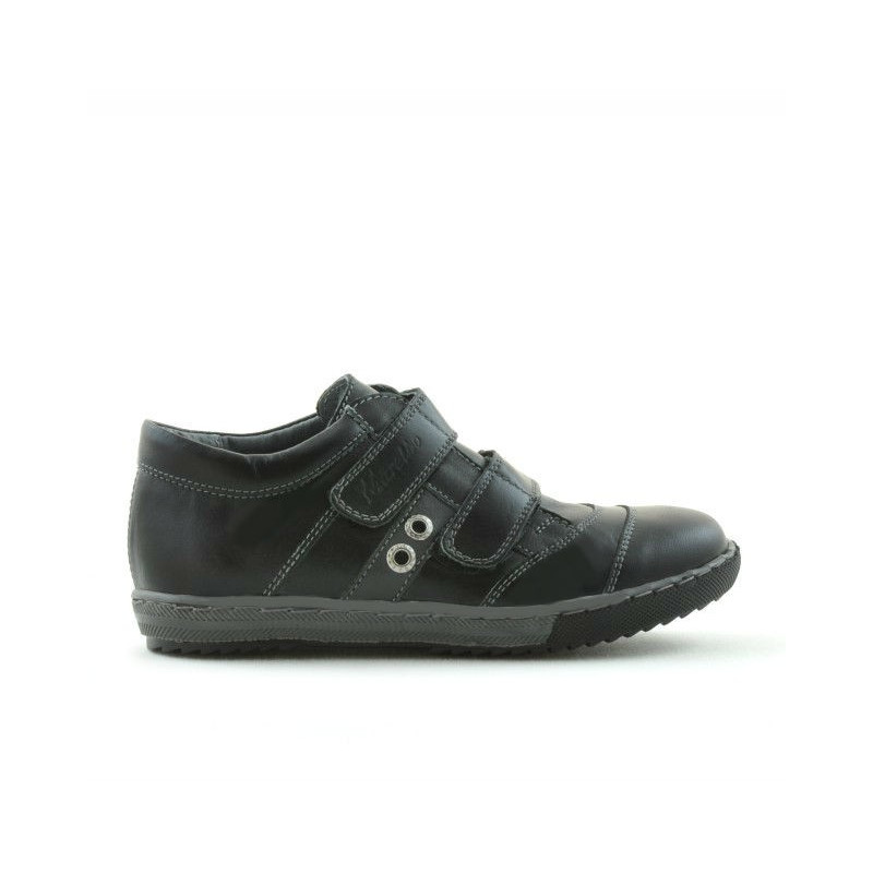 Zapatos para niños 134 negro+gris