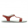 Sandalias mujer 5011 rojo