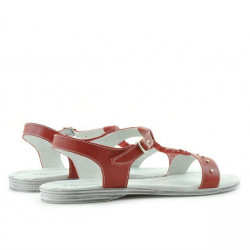 Sandalias mujer 5011 rojo