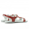 Sandalias mujer 5011 rojo