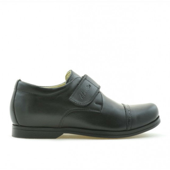 Zapatos para niños 132sc negro con cierre de velcro