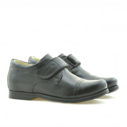 Zapatos para niños 132sc negro con cierre de velcro