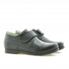 Zapatos para niños 132sc negro con cierre de velcro