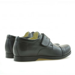 Zapatos para niños 132sc negro con cierre de velcro