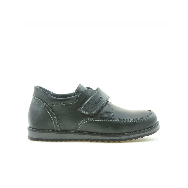 Zapatos para niños 113sc antracita con velcro