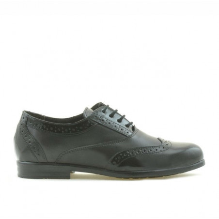 Zapatos de niños 150 charol negro combinado