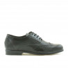 Zapatos de niños 150 charol negro combinado
