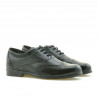 Zapatos de niños 150 charol negro combinado