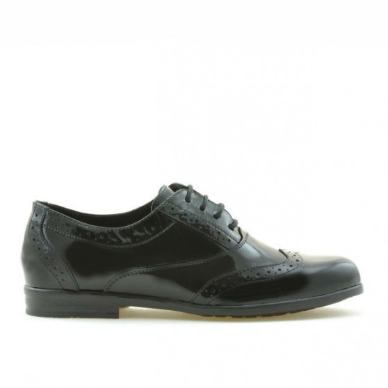 Zapatos para niños 150 charol negro
