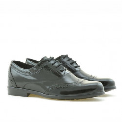Zapatos para niños 150 charol negro