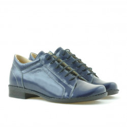 Zapatos para niños 122 charol índigo
